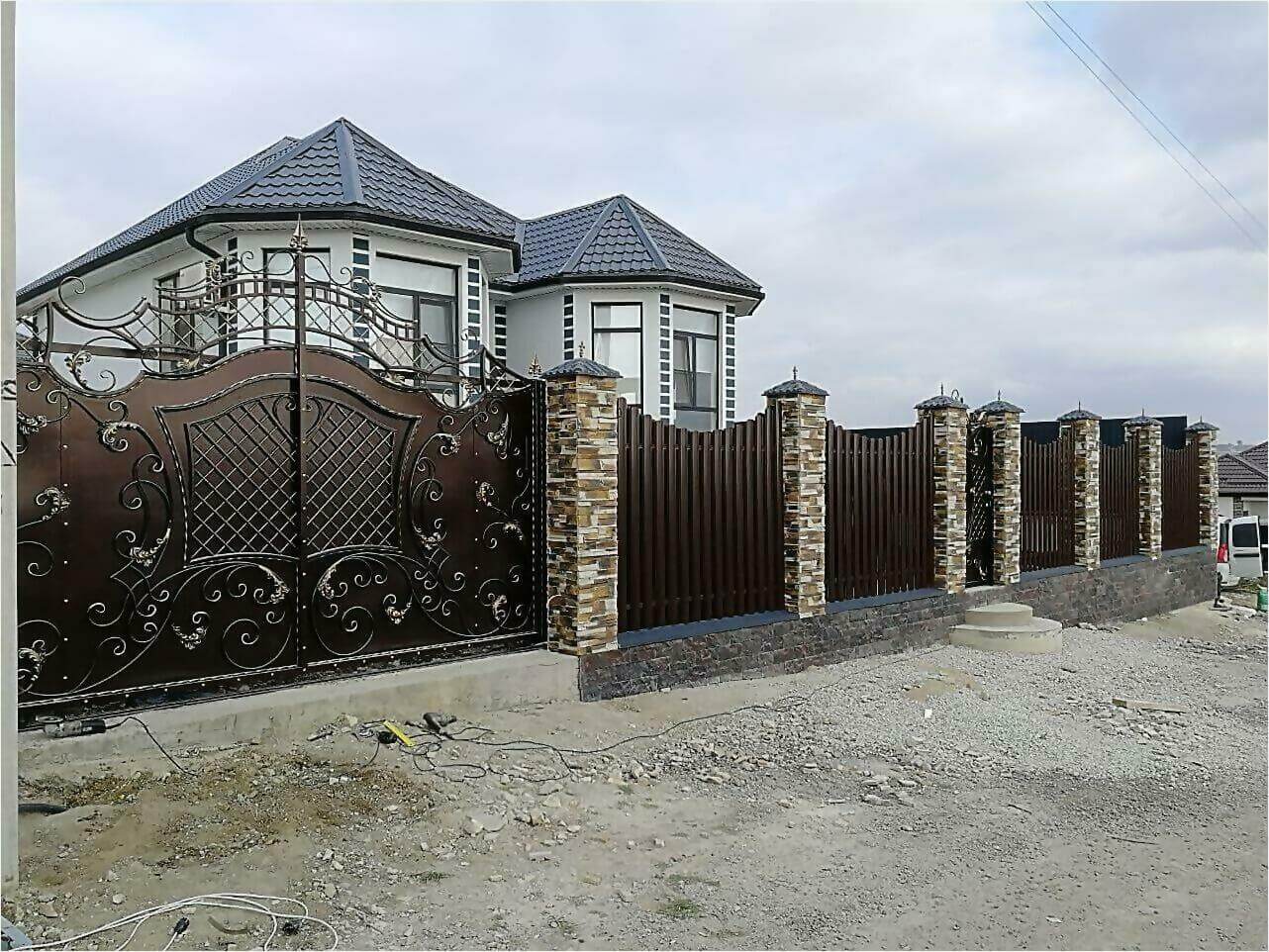 забор из штакетника 110м фото4 в Новосибирске